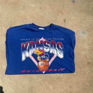 Kansas City blue vintage Tee